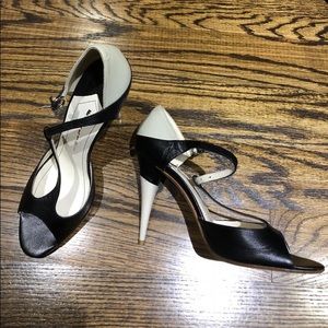 Black & White Fellini Heels